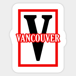 Vancouver Sticker